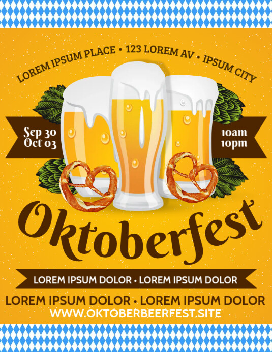 OKTOBERFEST FLYER Template PosterMyWall OKTOBERFEST FLYER Template PosterMyWall