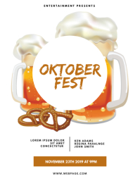 Oktoberfest Flyer Template PosterMyWall Oktoberfest Flyer Template PosterMyWall