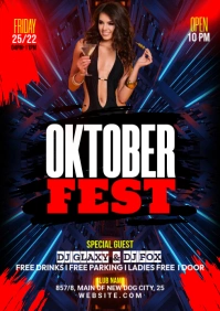 Oktoberfest Flyers Template A1