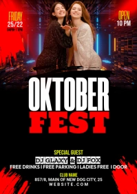 Oktoberfest Flyers Template A2