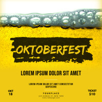 Customize 1 210 Oktoberfest Flyer Templates Postermywall