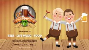 Brun Oktoberfest Event Facebook-covervideo Template