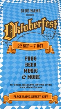 Oktoberfest Vorlagen Fur Video Fur Instagram Story Individuell Anpassen Postermywall