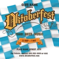 Oktoberfest post Carré (1:1) template