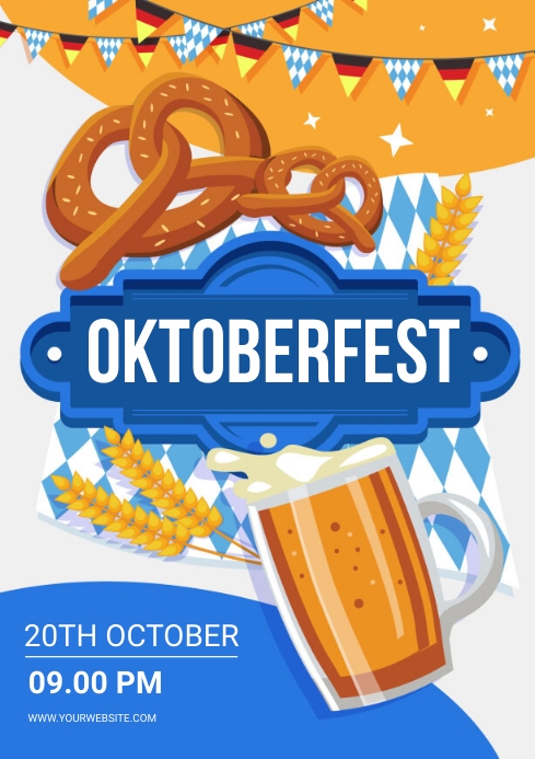 OKTOBERFEST TEMPLATE PosterMyWall