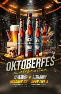 Oktoberfest video template Tabloid