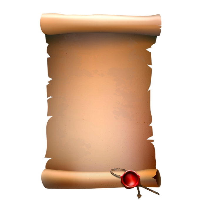 Old paper scroll with wax seal Template | PosterMyWall