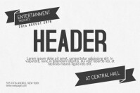 customizable design templates for old music poster postermywall concerty flyers landscape