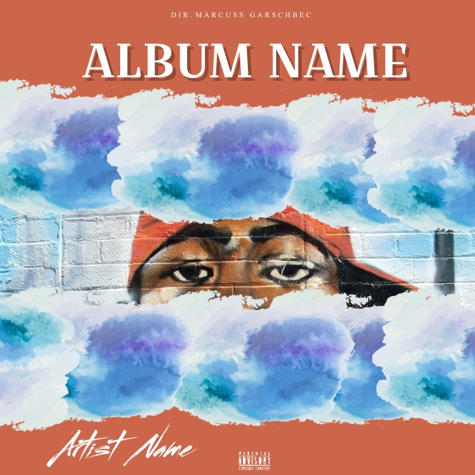OLD SCHOOL ALBUM COVER template