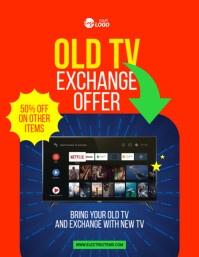 Old TV Change Offer Template Iflaya (Incwadi ye-US)