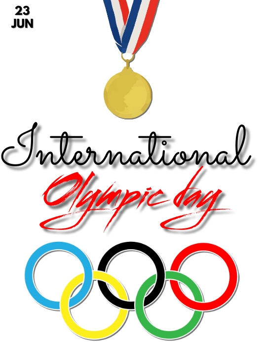 Copy of Olympic day PosterMyWall