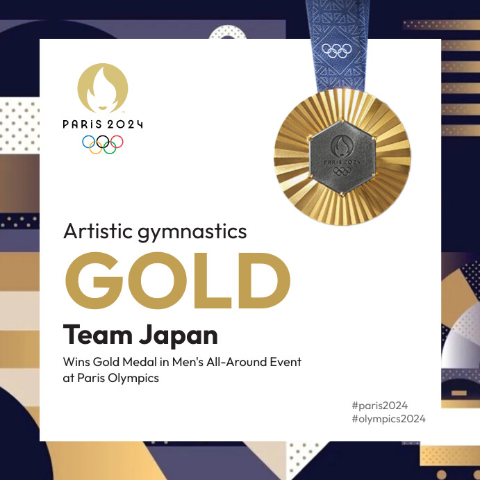 Olympic Gold Winner Template PosterMyWall