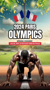 olympics Instagram Story template