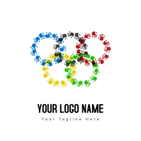 Olympics Symbol Logo template