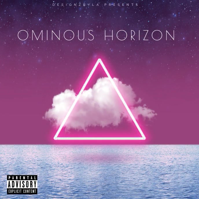 Ominous Sky Album Art Cover v.2 Template | PosterMyWall