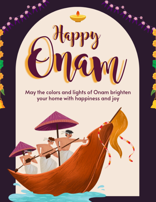 Onam | Onam Wishes Template | PosterMyWall