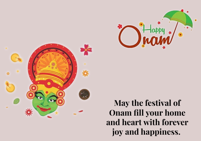 onam A4 template