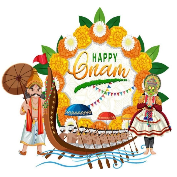 Onam Poster Template PosterMyWall Onam Chart Border Design