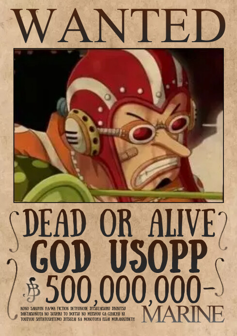 Usopp One Piece Wanted usopp-one-piece-wanted