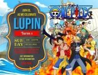 One Piece Flyer (US Letter) template