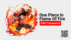 One Piece In Flame Of Fire Miniatura di YouTube template