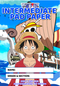 Intermediate Paper Layout Intermediate Pad Paper A4 Template | PosterMyWall