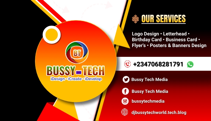 Plantilla de One Side Business Card | PosterMyWall