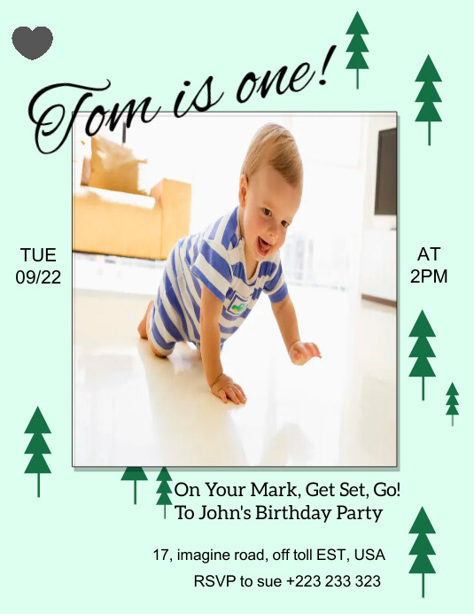 one-year-old-birthday-flyer-template-postermywall