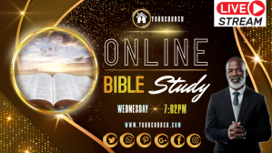 ONLINE BIBLE STUDY AD DESIGN TEMPLATE Баннер для Twitch