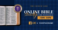 online bible study Imagen Compartida en Facebook template