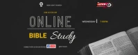 Online Bible Study Twitch Profile Banner template