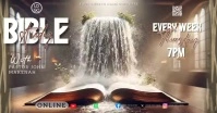 online bible study video ad Facebook Shared Image template