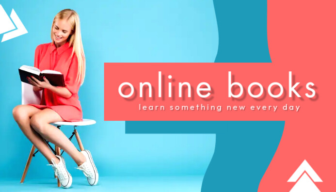 Online Books Template | PosterMyWall