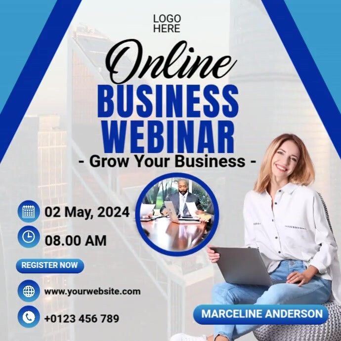 Copy of Online Business Webinar | PosterMyWall