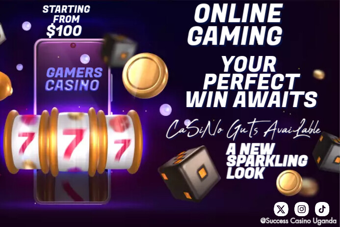 online casino gambling Plakkaat template