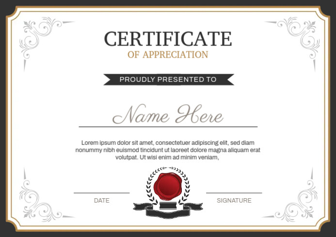 Online Certificate Maker Template PosterMyWall