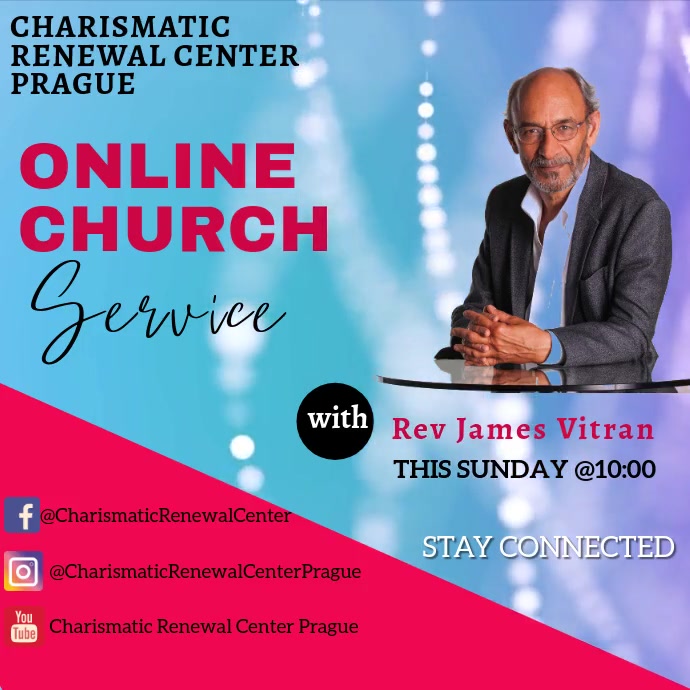 Copia de Online Church Service Video Template | PosterMyWall