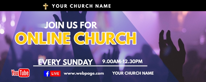 Online Church Template | PosterMyWall
