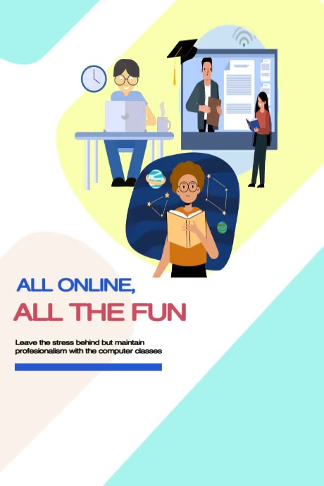 Online Class Template PosterMyWall