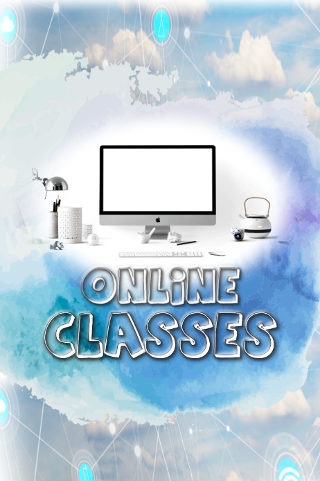 Online Class Template PosterMyWall