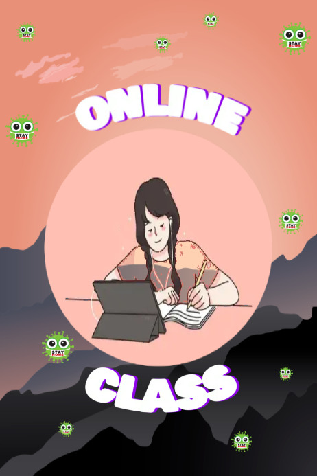 Online Class Template PosterMyWall