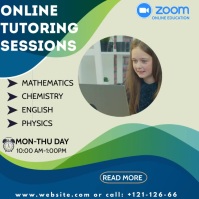 Online Classes Social Media Post Template | PosterMyWall