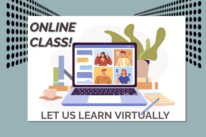 ONLINE CLASS Template PosterMyWall