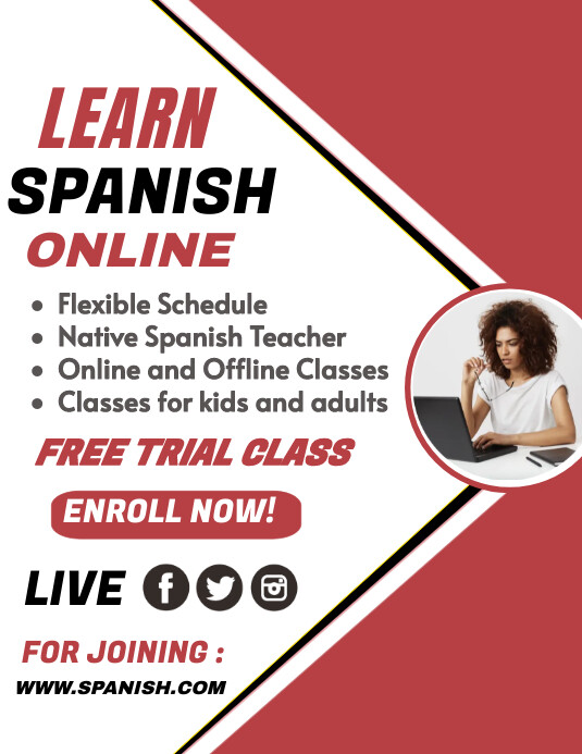 Flyer Examples For Classes online class flyer Template | PosterMyWall