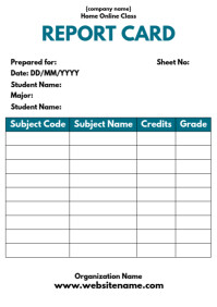 176+ Free Report Card Templates | PosterMyWall 176+ Free Report Card Templates | PosterMyWall