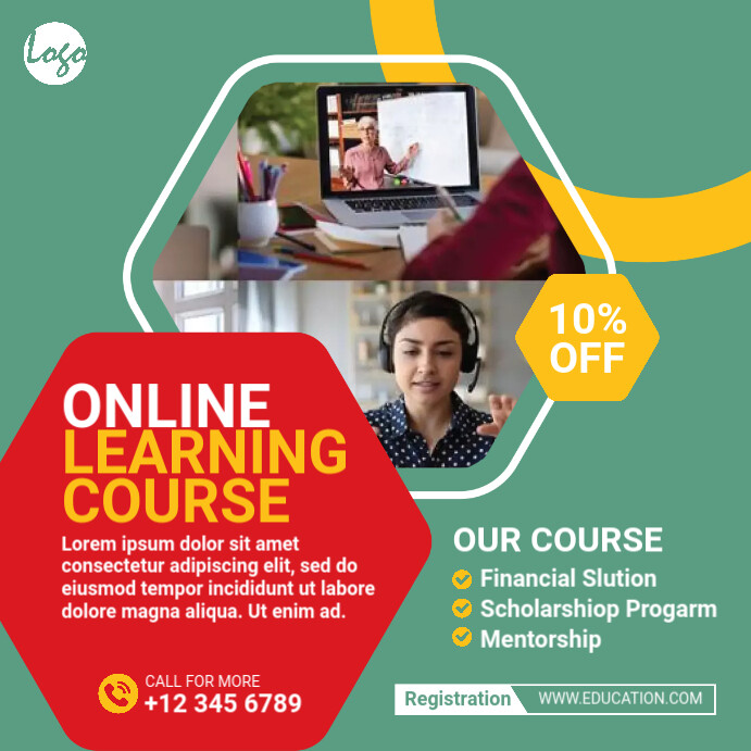 Online Class social media post Template | PosterMyWall
