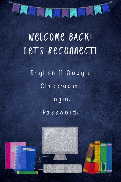 Online Course Welcome Module Examples Online Class Welcome Template | PosterMyWall