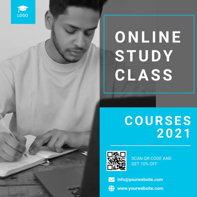 Online classes Template | PosterMyWall