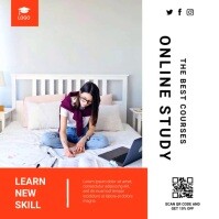 Zoom Online Classes Instagram Post Template | PosterMyWall