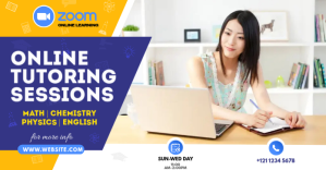 Online Classes Facebook Post template